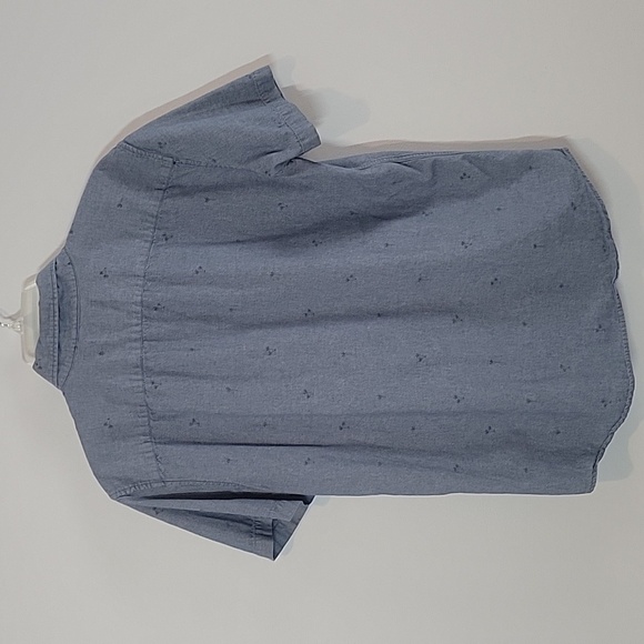 American Eagle Chambray palm trees button up - Picture 3 of 8